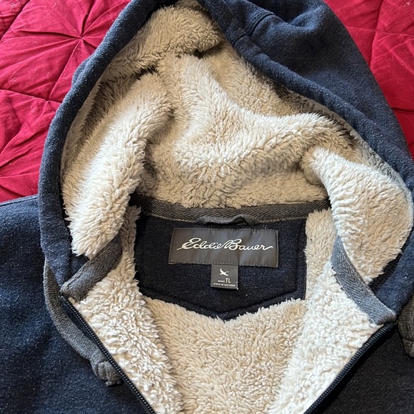 Eddie Bauer Shearing Zip Sweatshirt - Picture 2 of 4